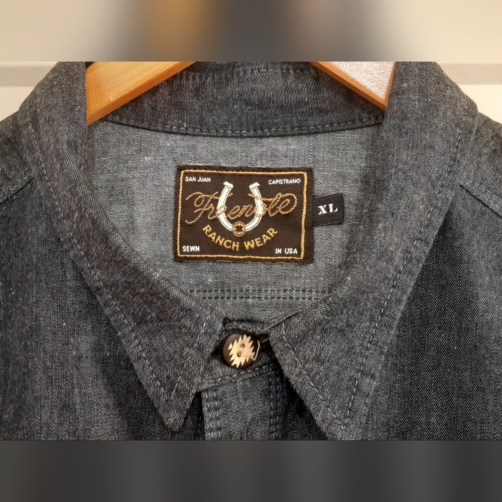 Freenote Cloth Co Denim Shirt XL